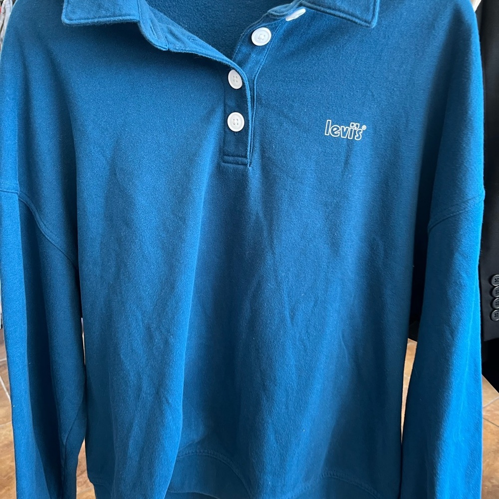 Levi's Teal Polo Shirt